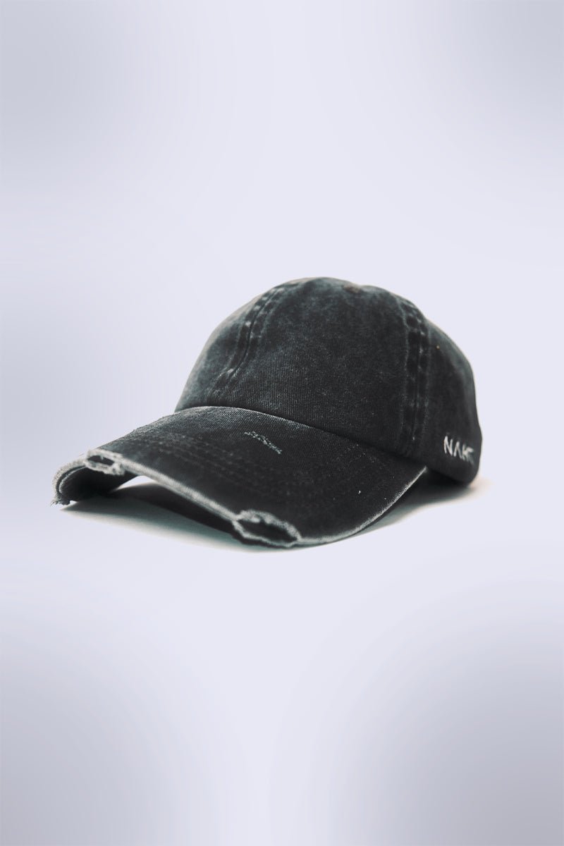 B-04 Stone Washed Cap (preorder discount) - NAKT Studio
