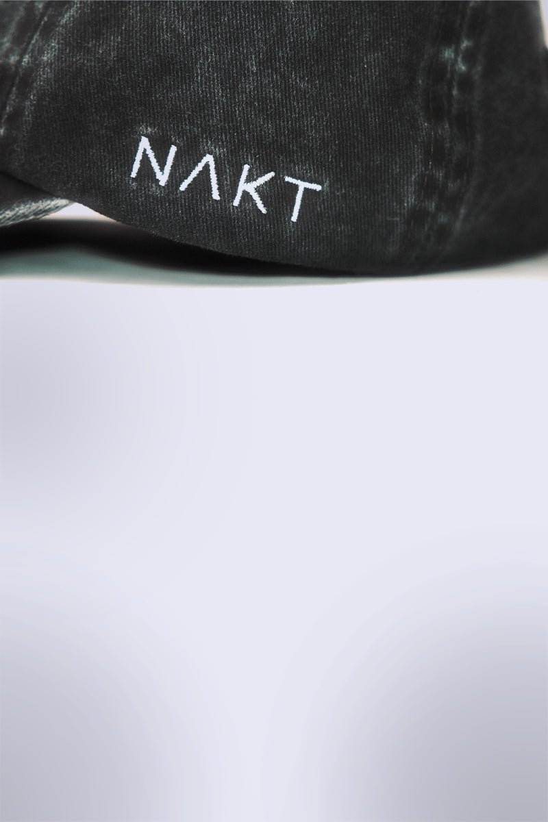 B-04 Stone Washed Cap (preorder discount) - NAKT Studio